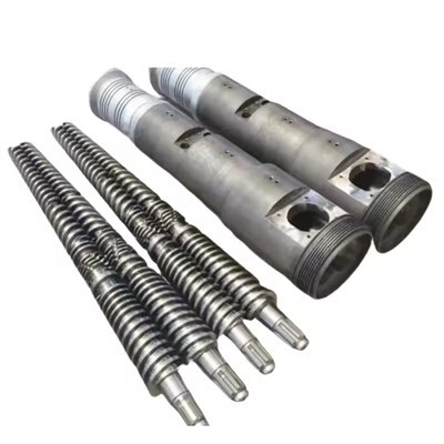 Casgen Sgriw Twin Conigol Bimetallic Ar gyfer Allwthio Proffil WPC